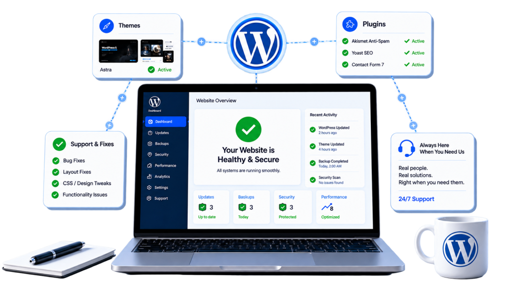 wordpress support